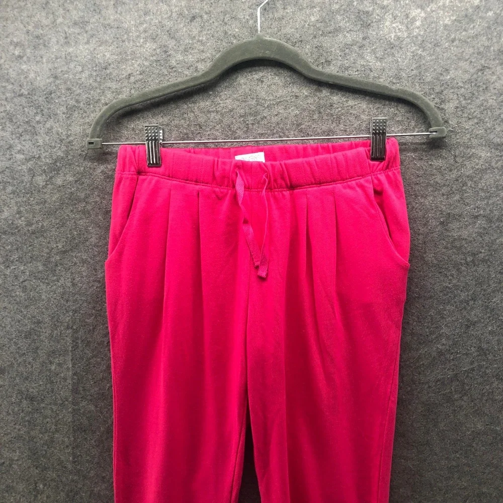 The Childrens Place Girls 10/12 Pink‎ Jogger Pants Lightweight Cotton Barbie